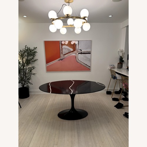 Used 60" Round Quartz Dining Table for sale on AptDeco