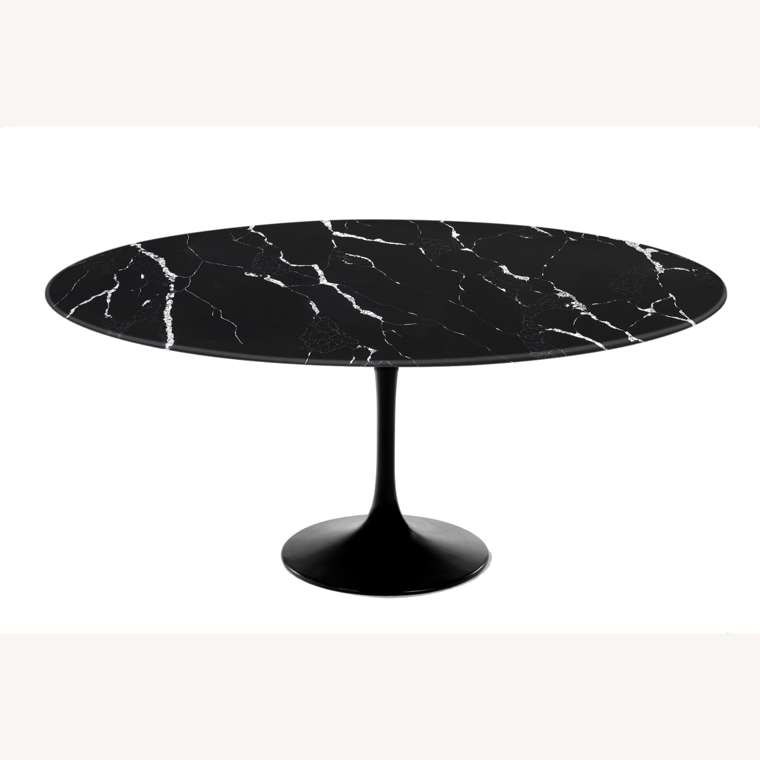 60" Round Quartz Dining Table - image-5