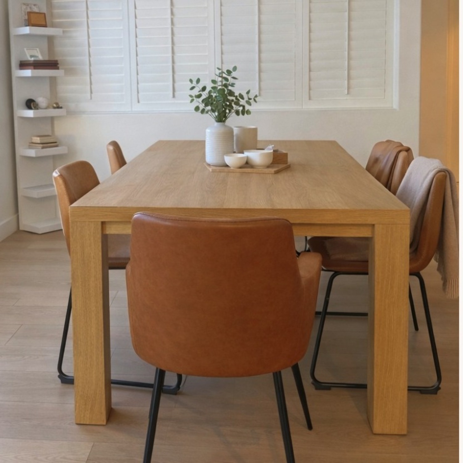 West Elm Cutler Extendable Dining Table (72"–92") - image-1