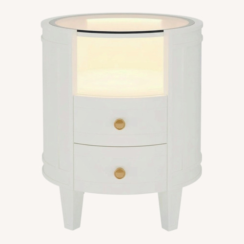 Used 2-Drawer Nightstand with LED Light for sale on AptDeco