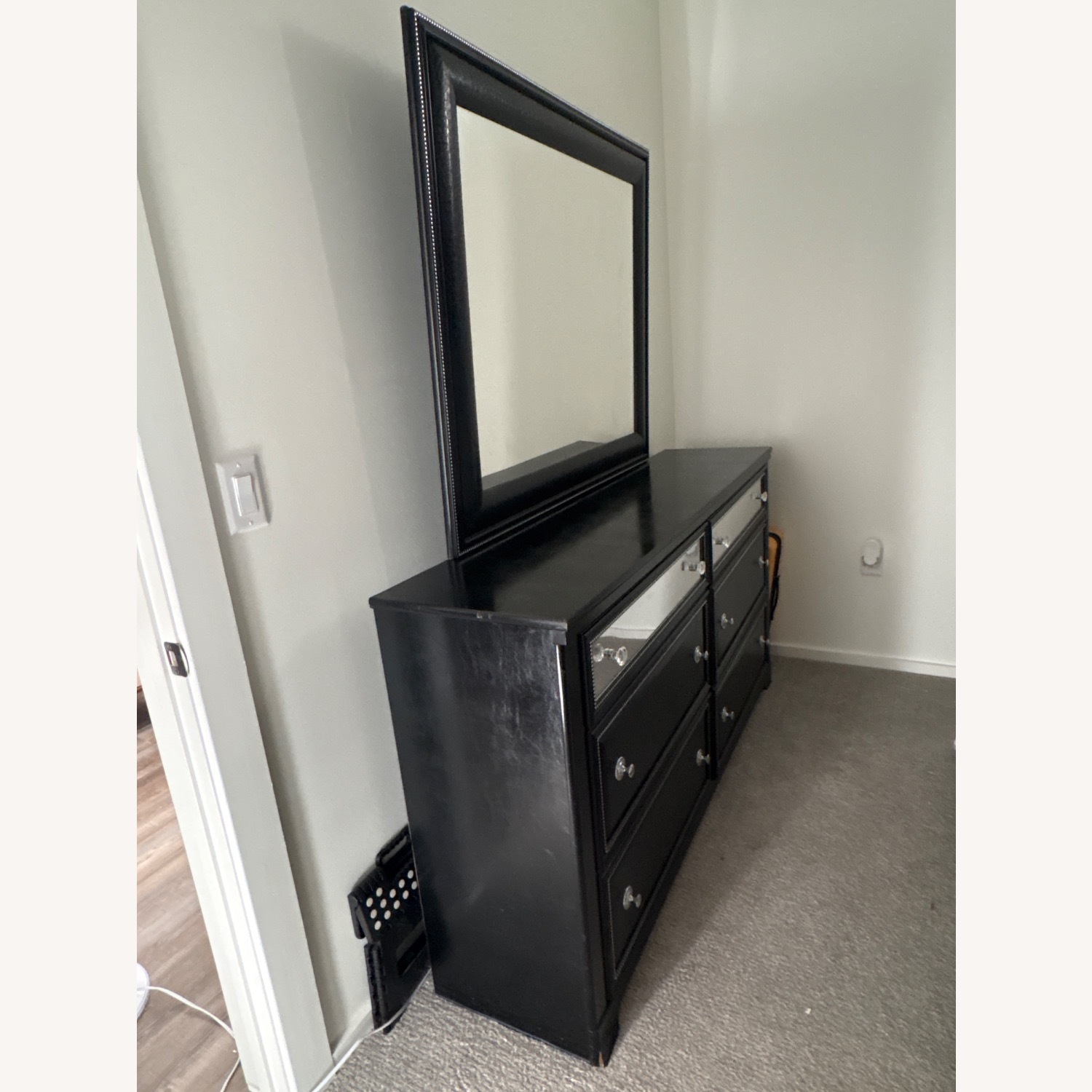 Ashley Furniture Alamadyre Black Dresser - image-3