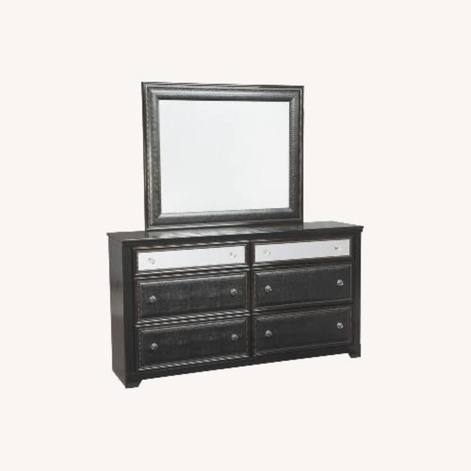 Ashley Furniture Alamadyre Black Dresser - image-6