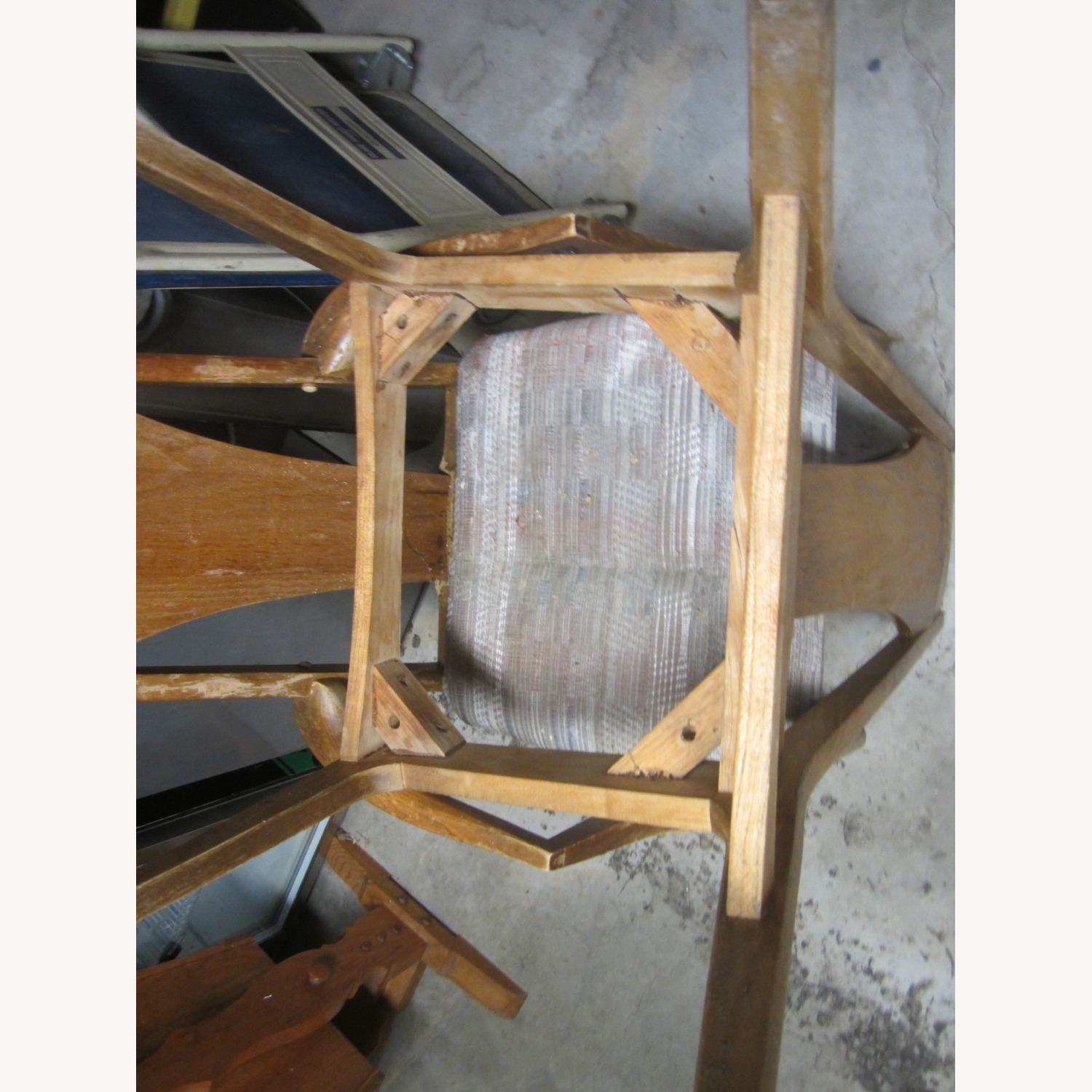 Vintage/Antique Finds Natural Wood Dining Chairs - image-13