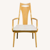 Vintage/Antique Finds Natural Wood Dining Chairs