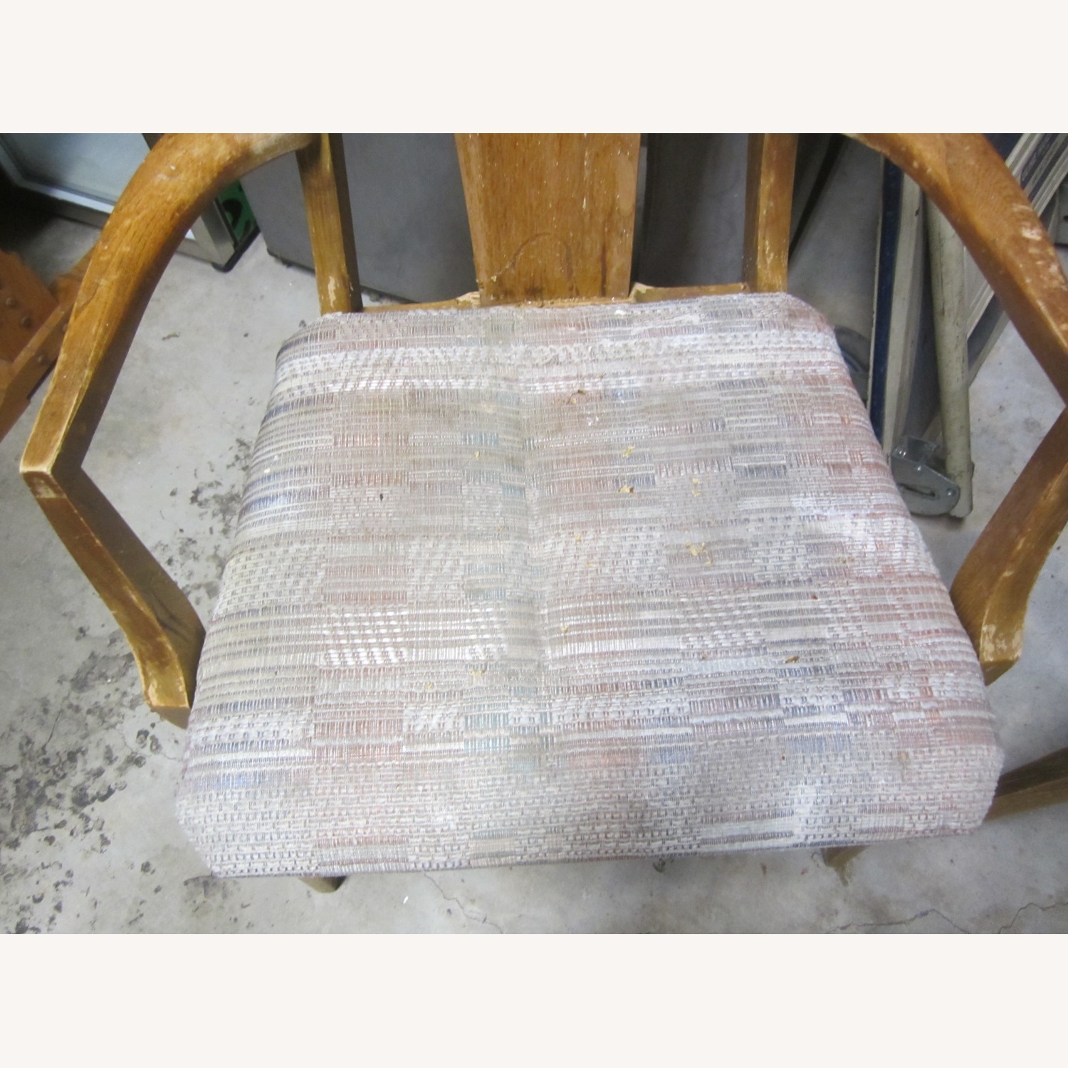 Vintage/Antique Finds Natural Wood Dining Chairs - image-11