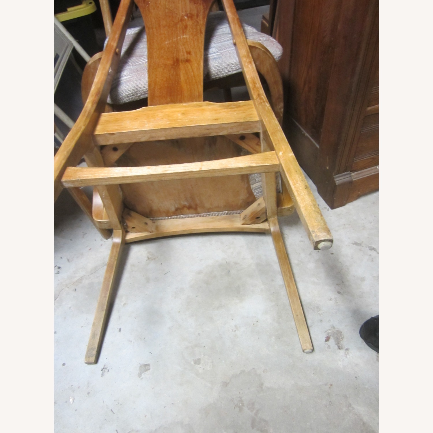 Vintage/Antique Finds Natural Wood Dining Chairs - image-10