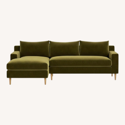 Used Interior Define Sloan Sectional Chaise for sale on AptDeco