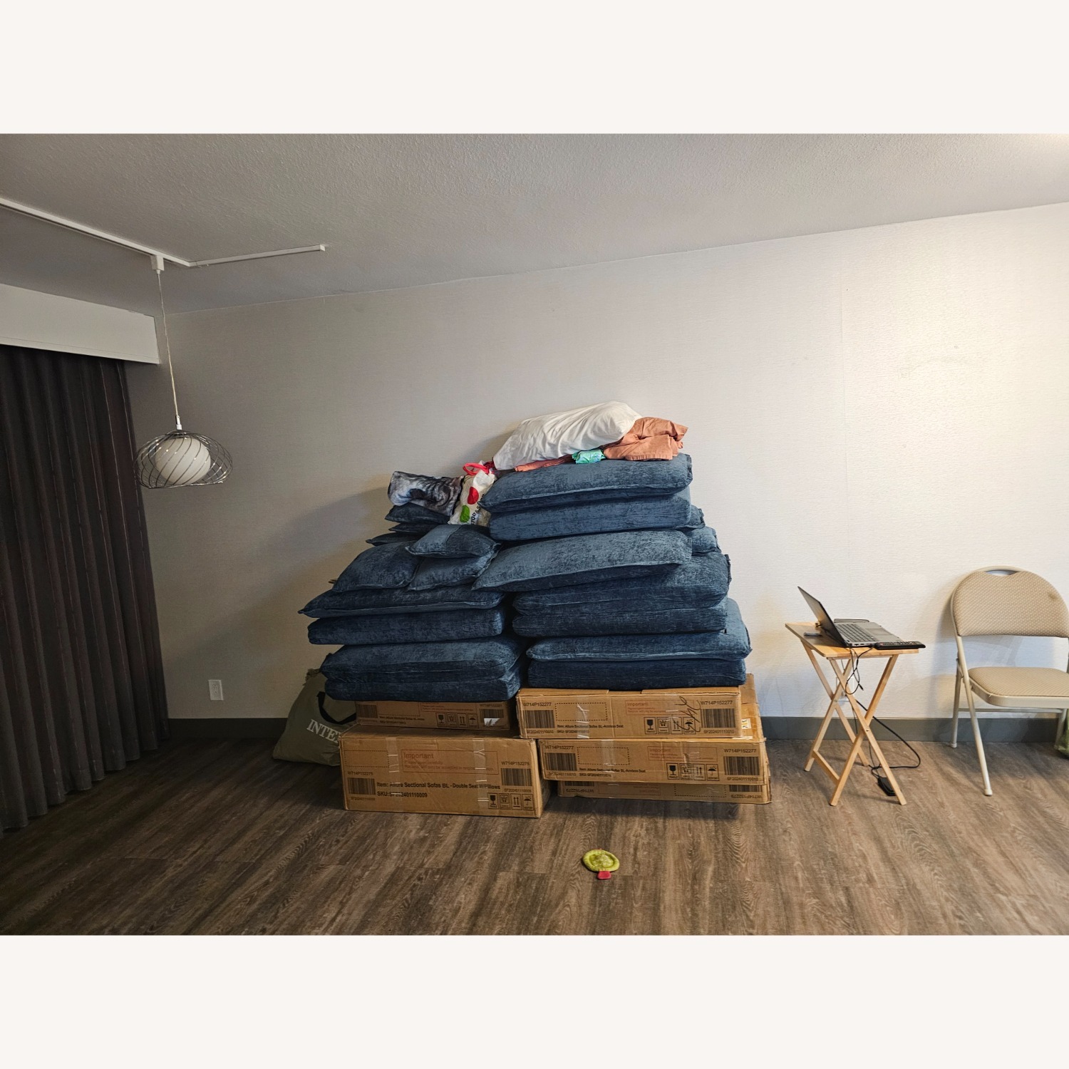 SoarFlash Chenille Sectional Sofa - image-2