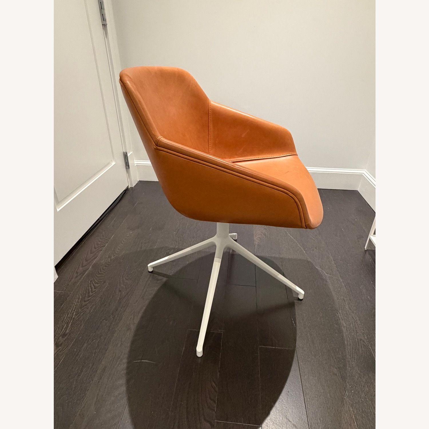 BoConcept Vienna Caramel Leather Office Chair - image-3