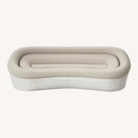 Roche Bobois Love White Fabric 3+ Seater Sofa
