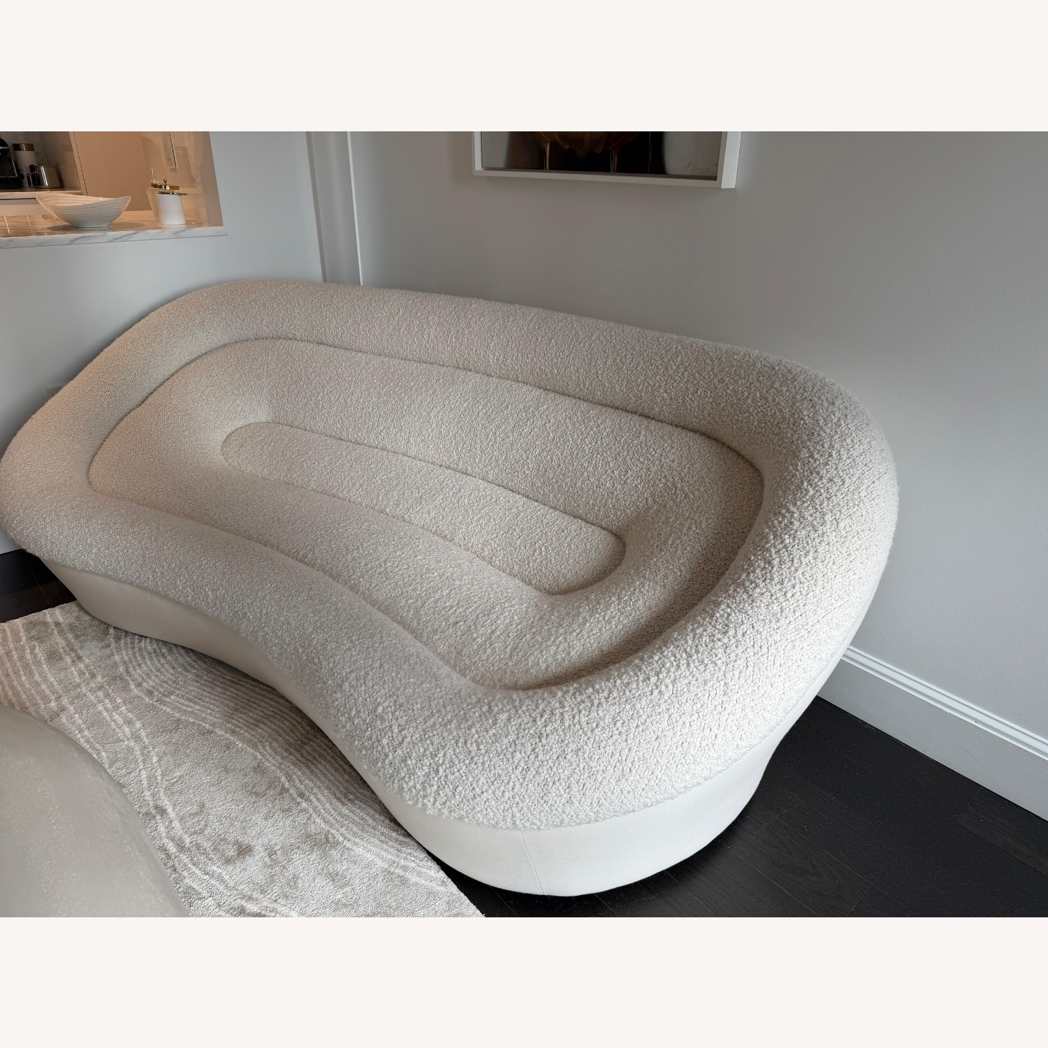 Roche Bobois Love White Fabric 3+ Seater Sofa - image-2