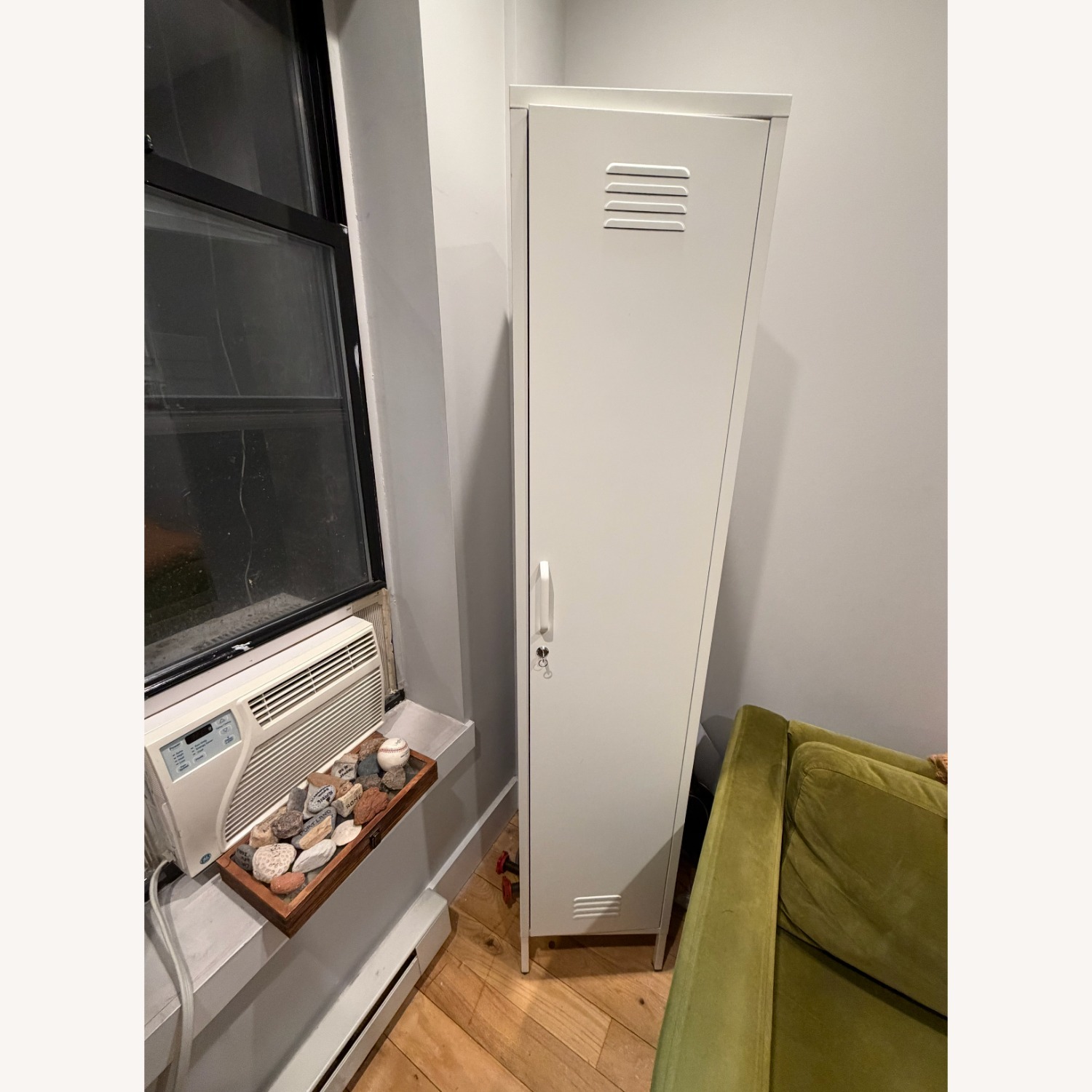 Wayfair White Metal Media Storage - image-1