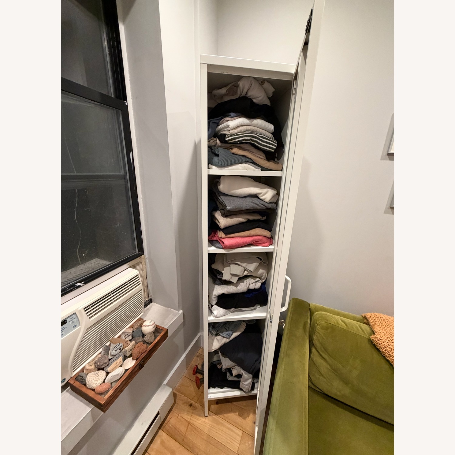 Wayfair White Metal Media Storage - image-2