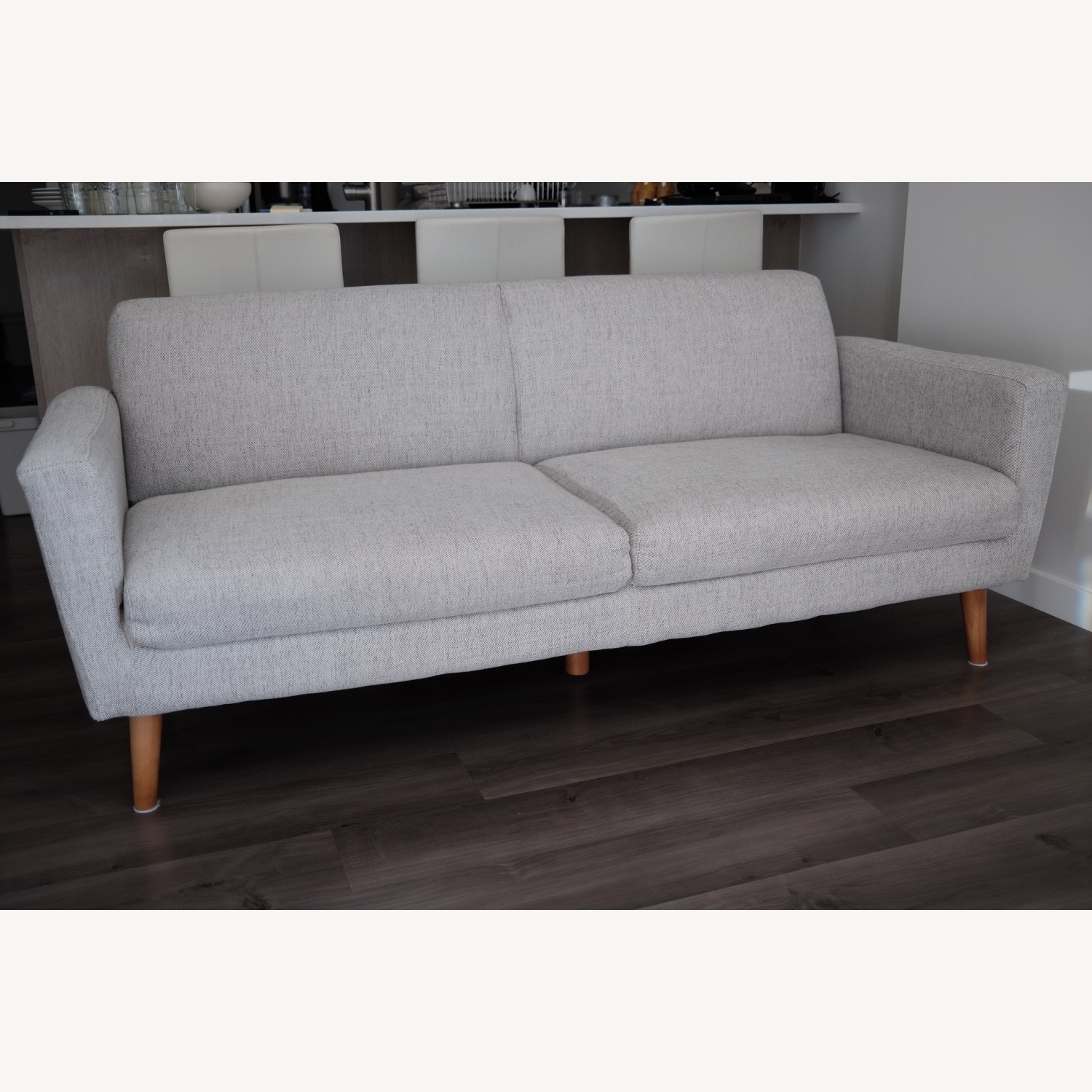West Elm Oliver Sofa Twill, 2 Seater Sofa - image-8
