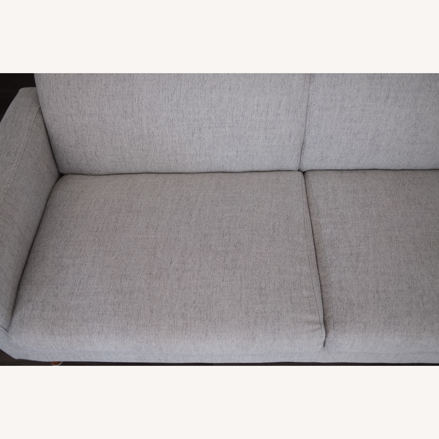 West Elm Oliver Sofa Twill, 2 Seater Sofa - image-4
