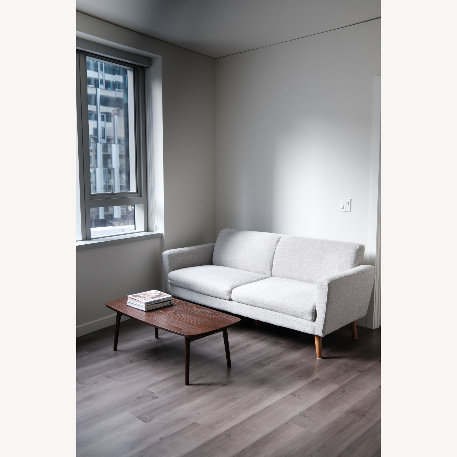 West Elm Oliver Sofa Twill, 2 Seater Sofa - image-6