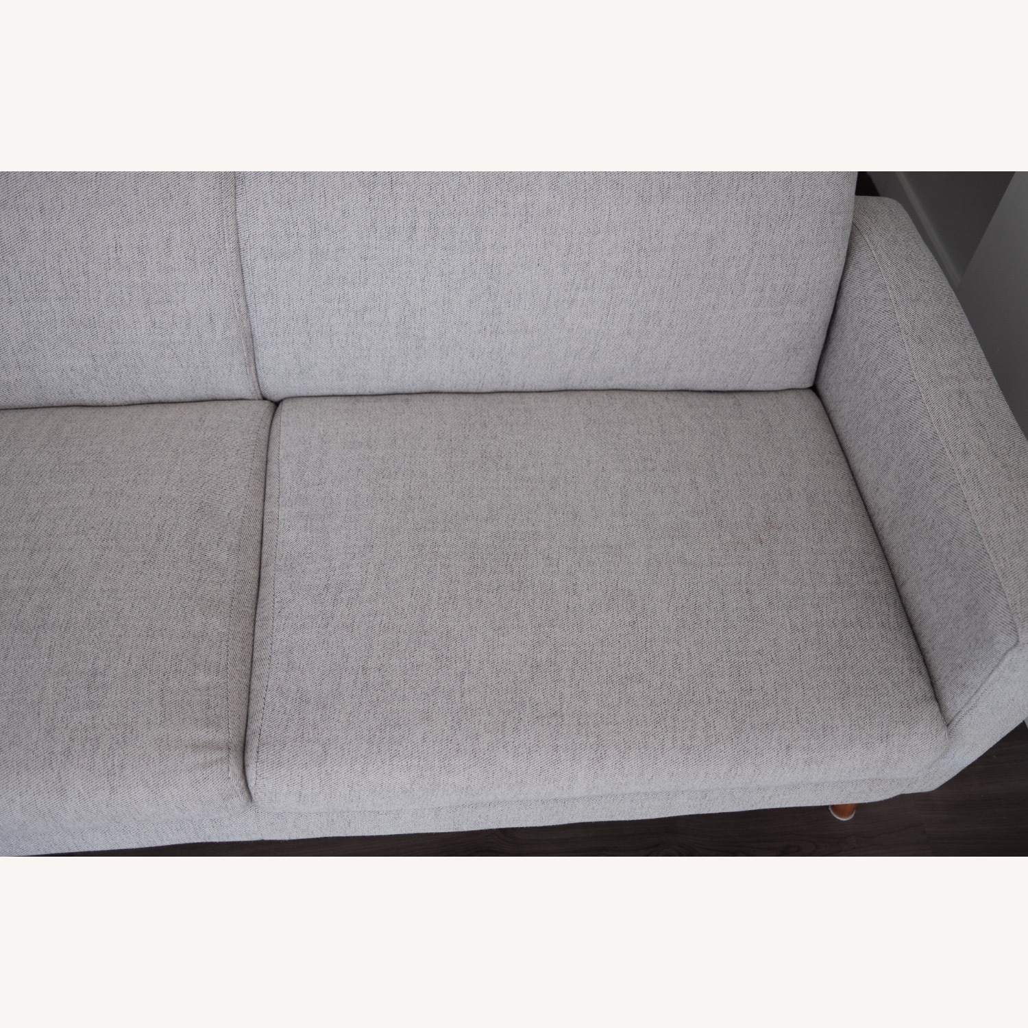 West Elm Oliver Sofa Twill, 2 Seater Sofa - image-5