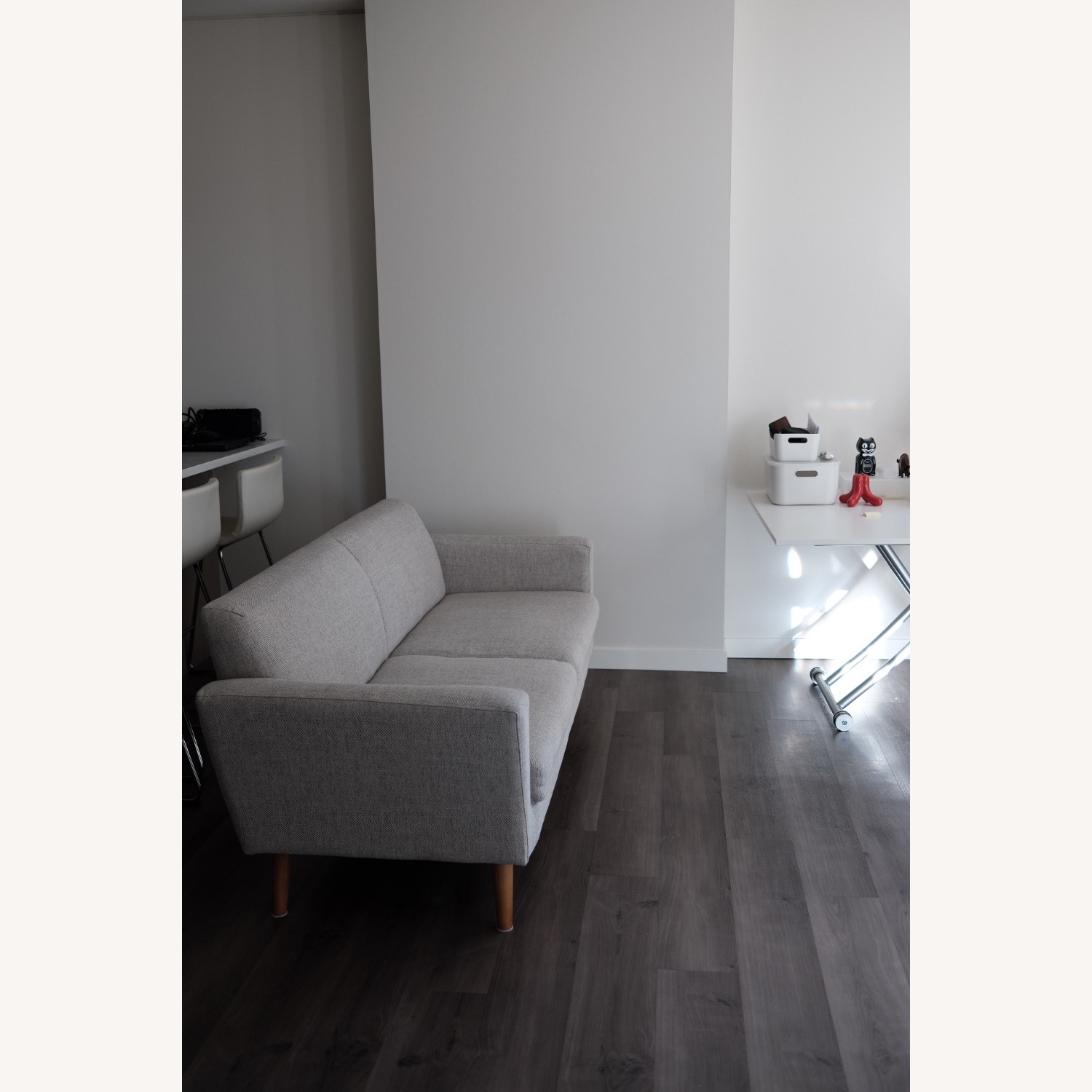 West Elm Oliver Sofa Twill, 2 Seater Sofa - image-3