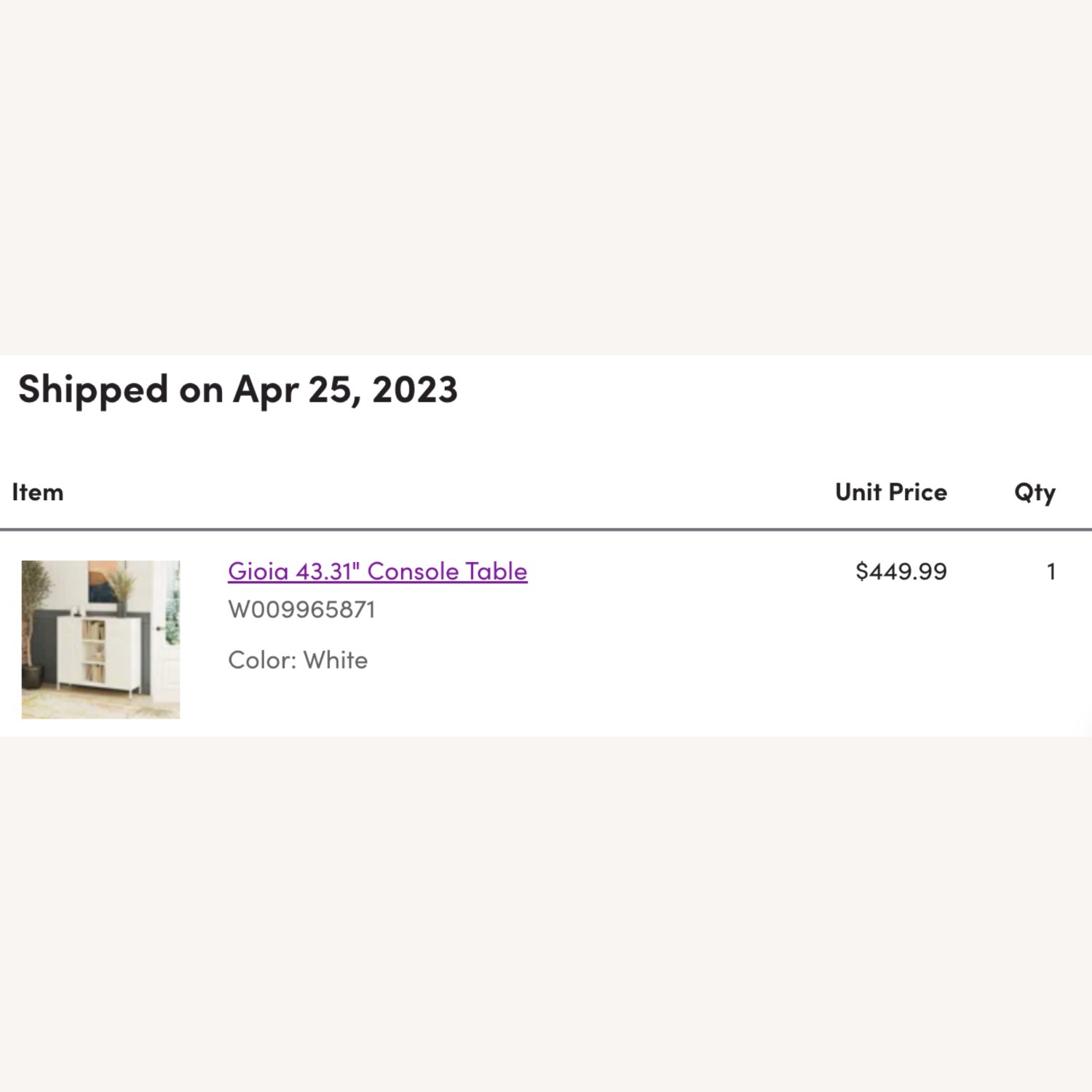 Gioia White Metal Storage Cabinet - image-3