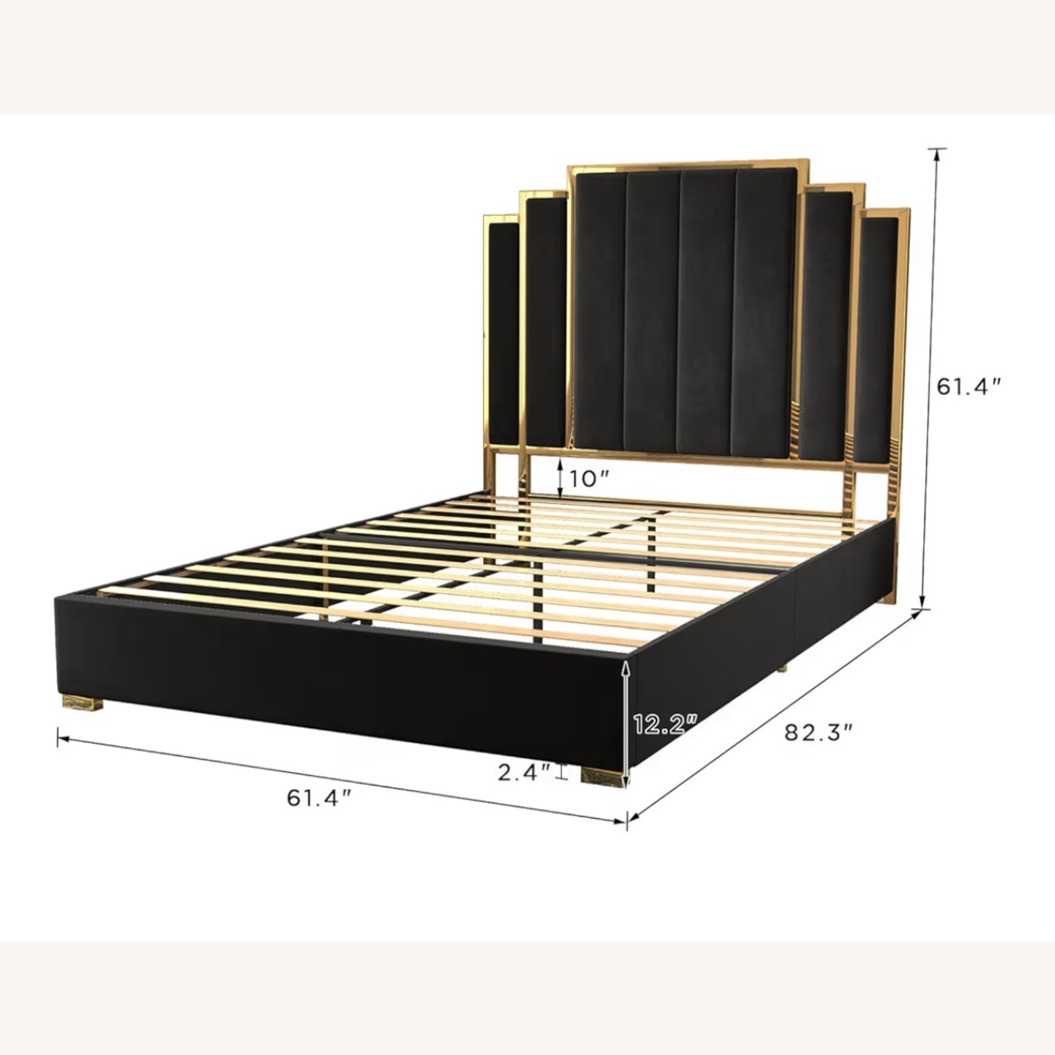 HOWE Queen Size Bed Frame - image-2