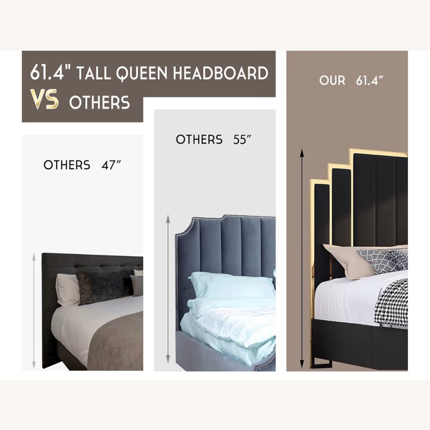 HOWE Queen Size Bed Frame - image-3