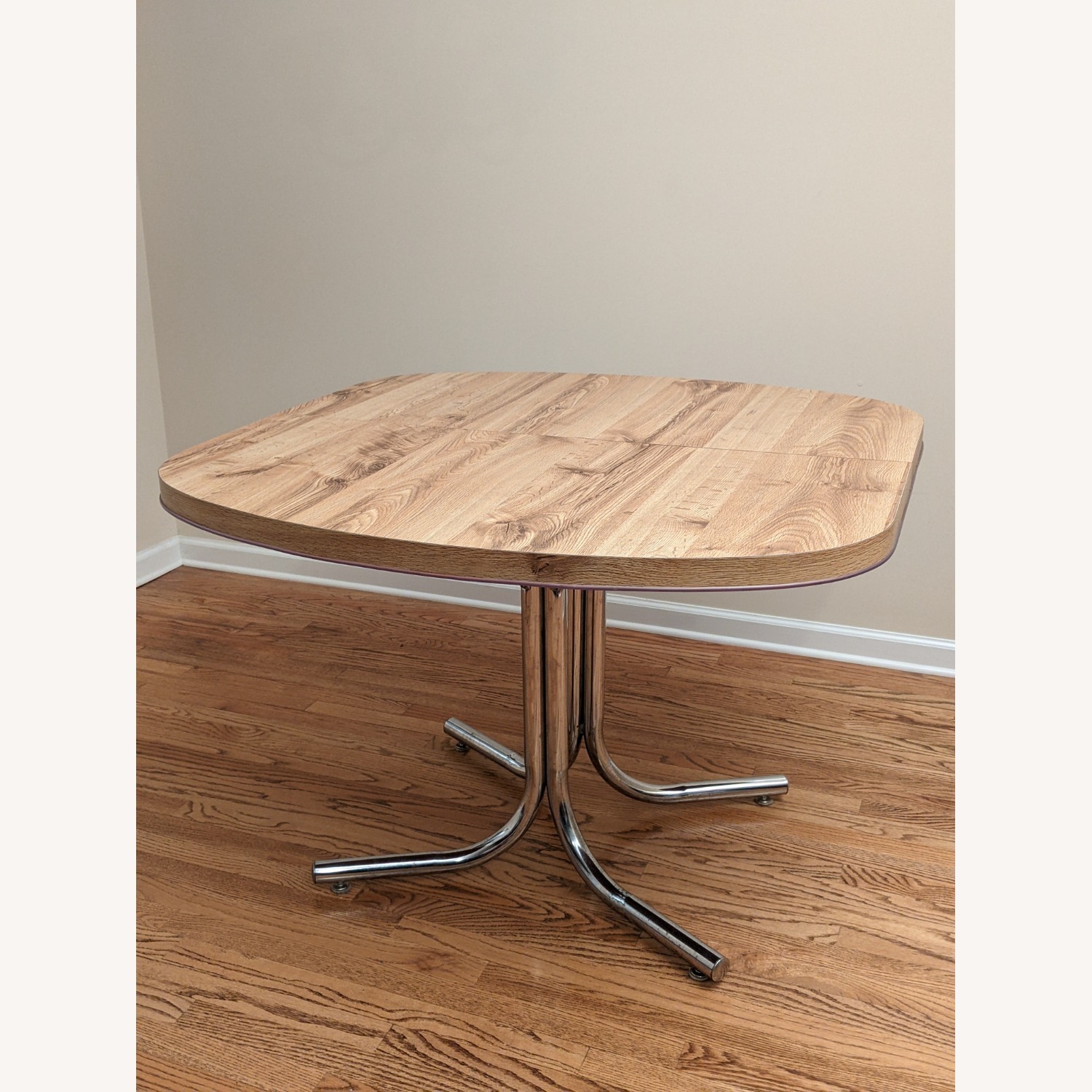 Wood and Metal Dining Set - image-3