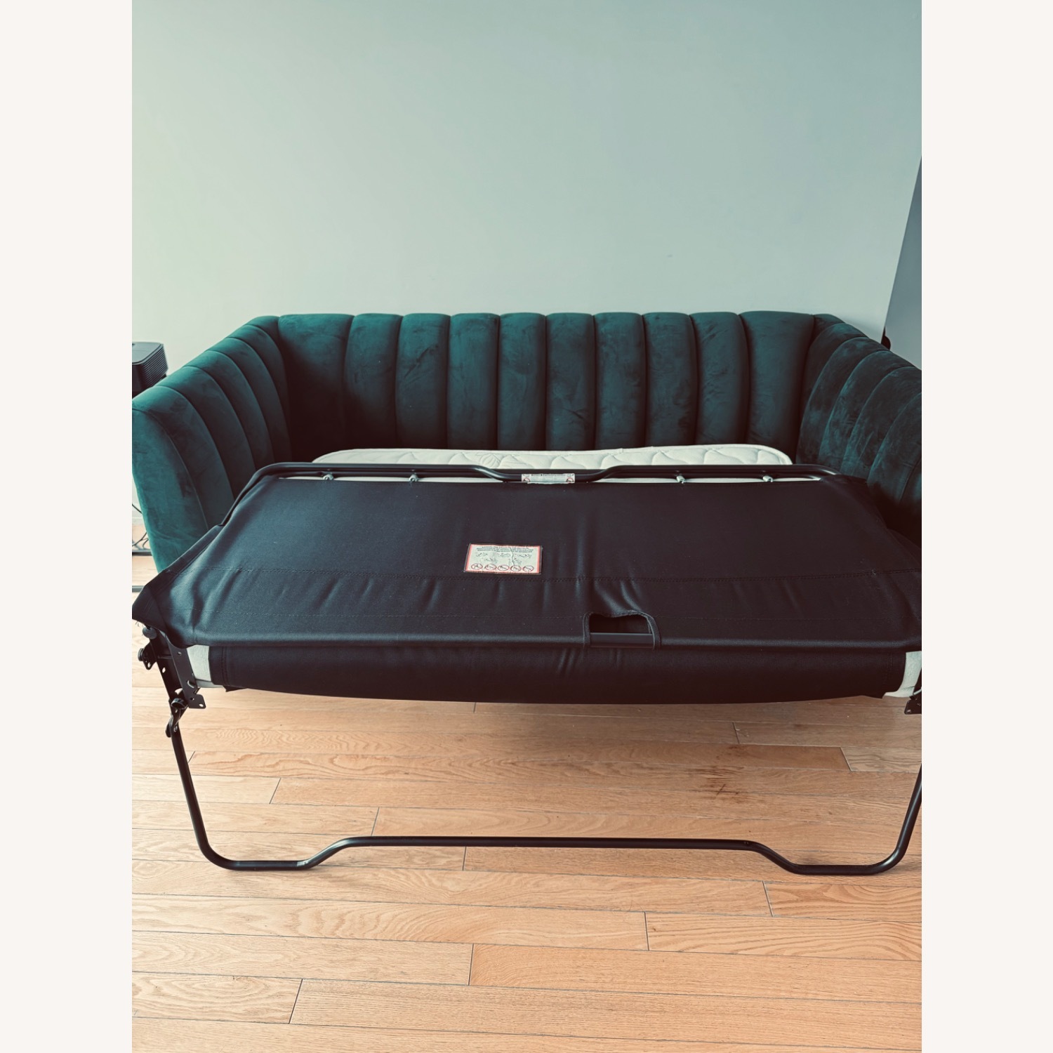 Apt2b Nora Green Velvet Sleeper Sofa - image-7