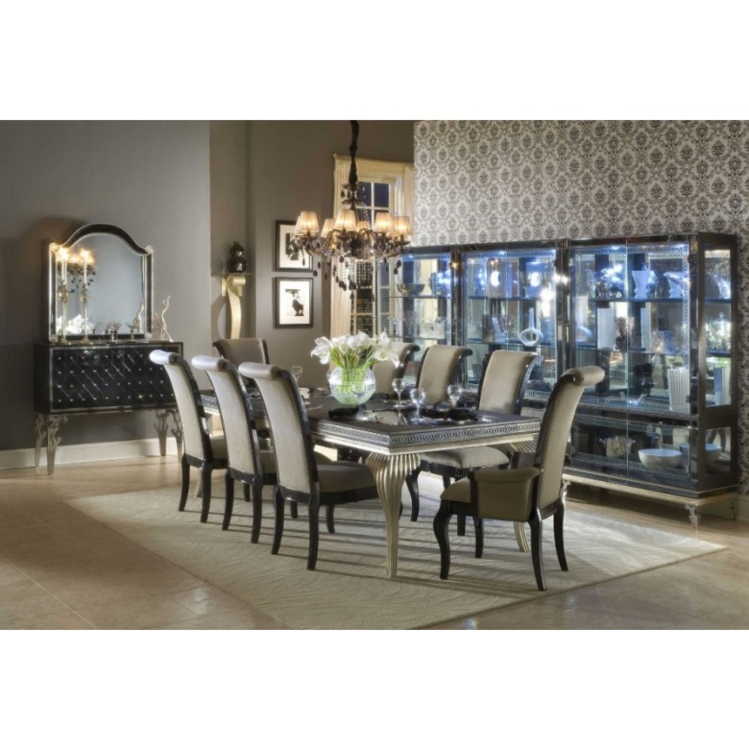 Michael Amini Dining Set - image-7