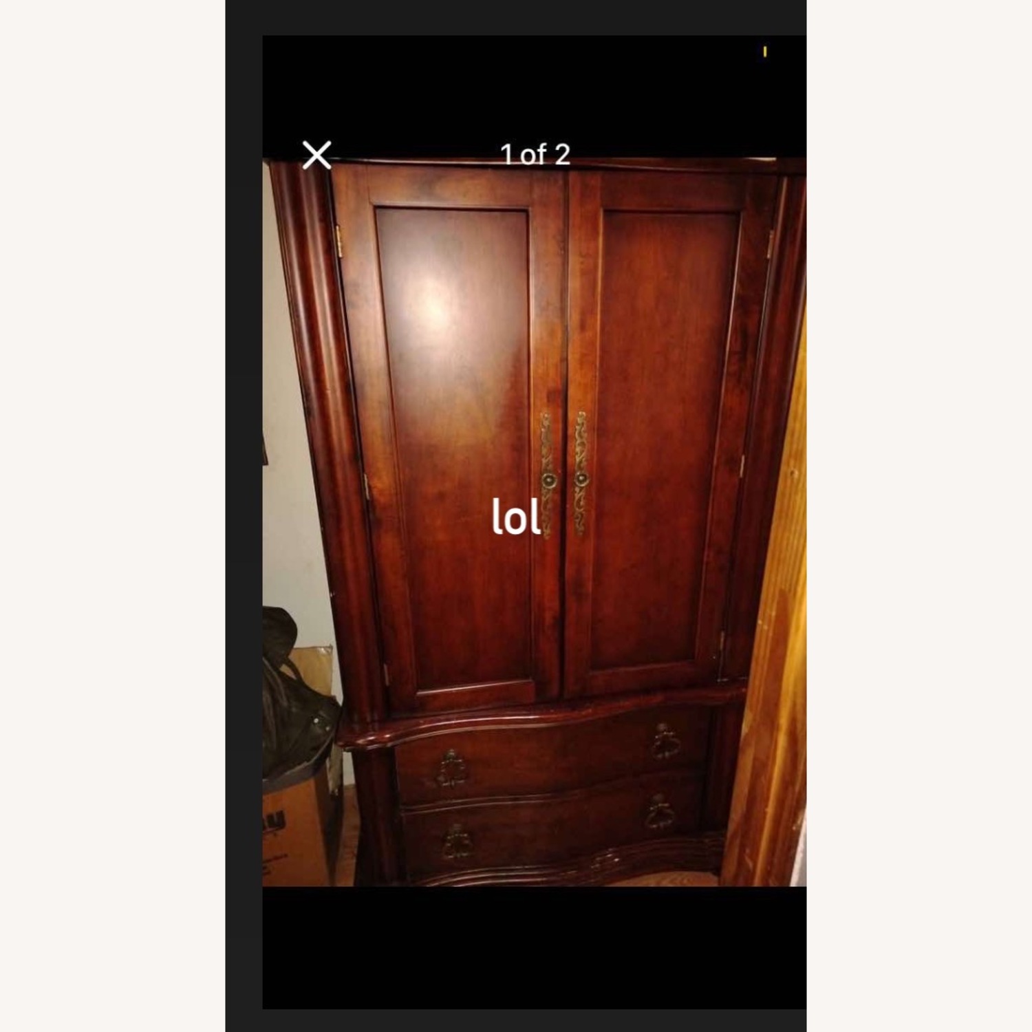 Double Door Armoire  - image-3