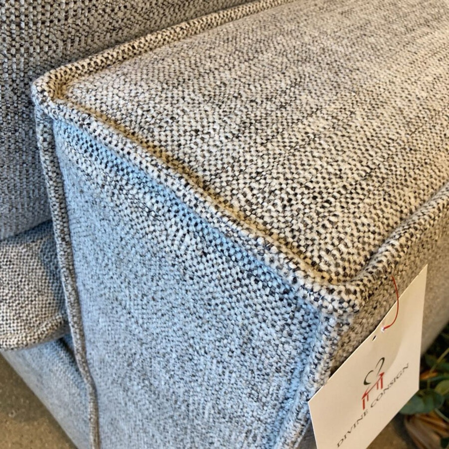 Modern Right Angle Sleeper w/ Ottoman Sectional  - image-9