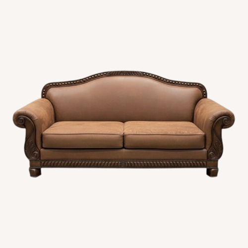 Used Bradington Three-Seat Roll Arm Sofa for sale on AptDeco