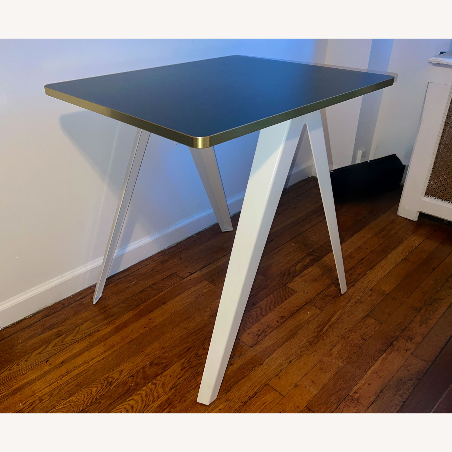 Black Stainless Steel Dining Table - image-1