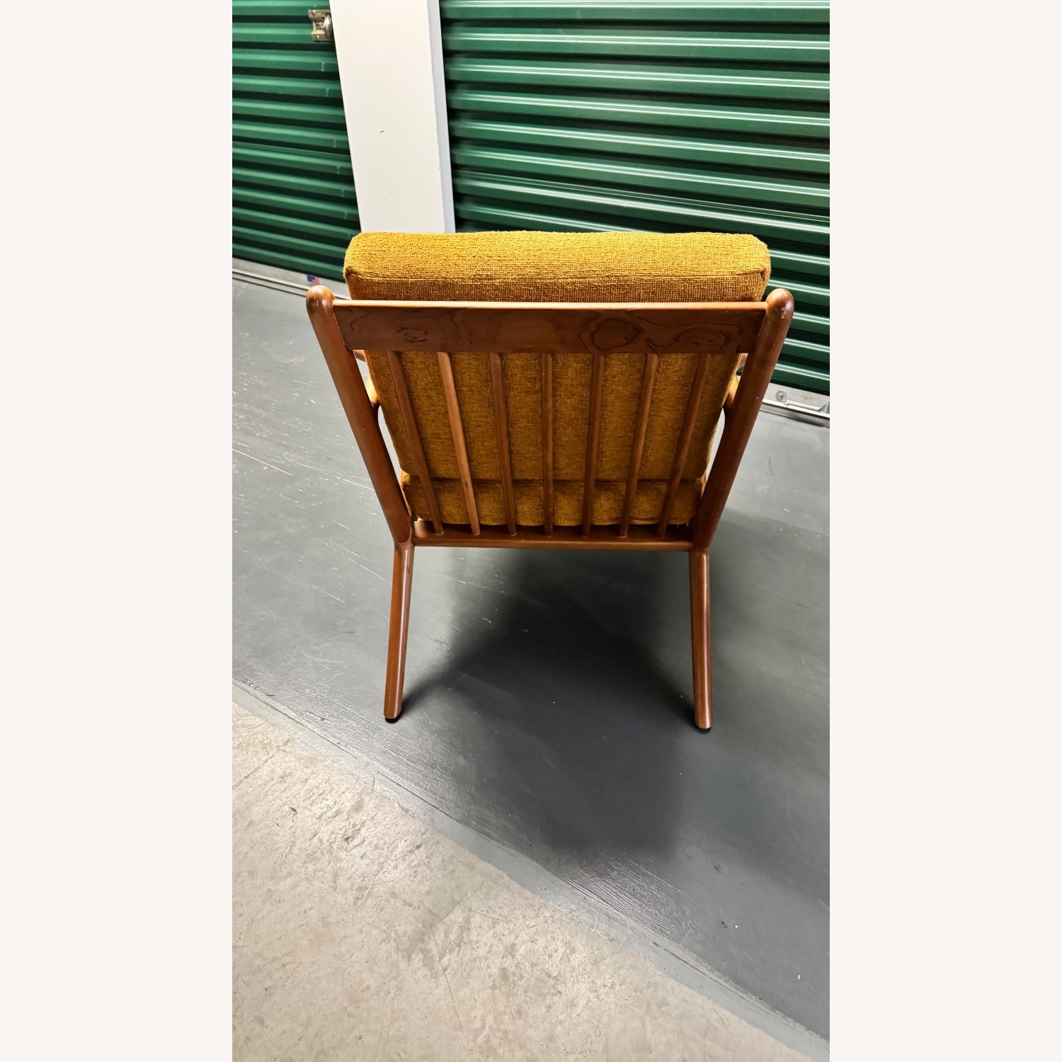 Joybird Soto Gold Wood Accent Chair - image-5