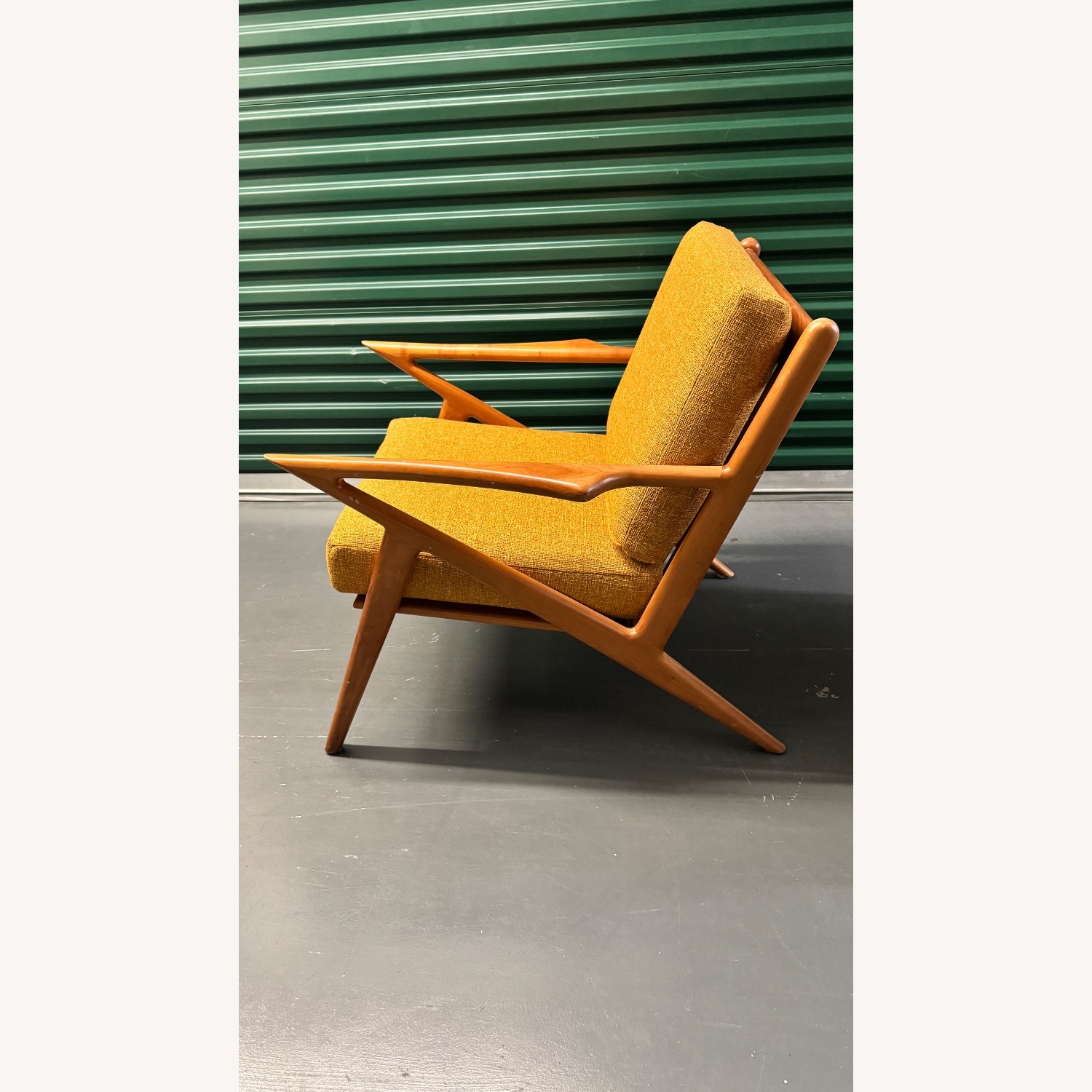 Joybird Soto Gold Wood Accent Chair - image-4