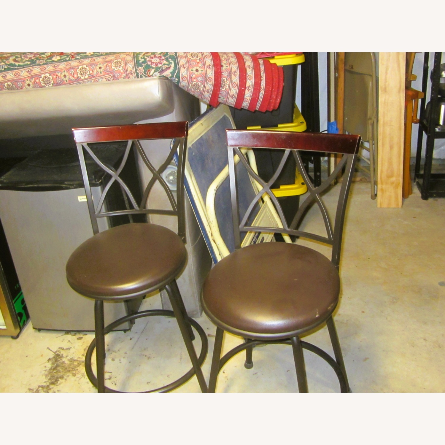  Metal Stools - image-1