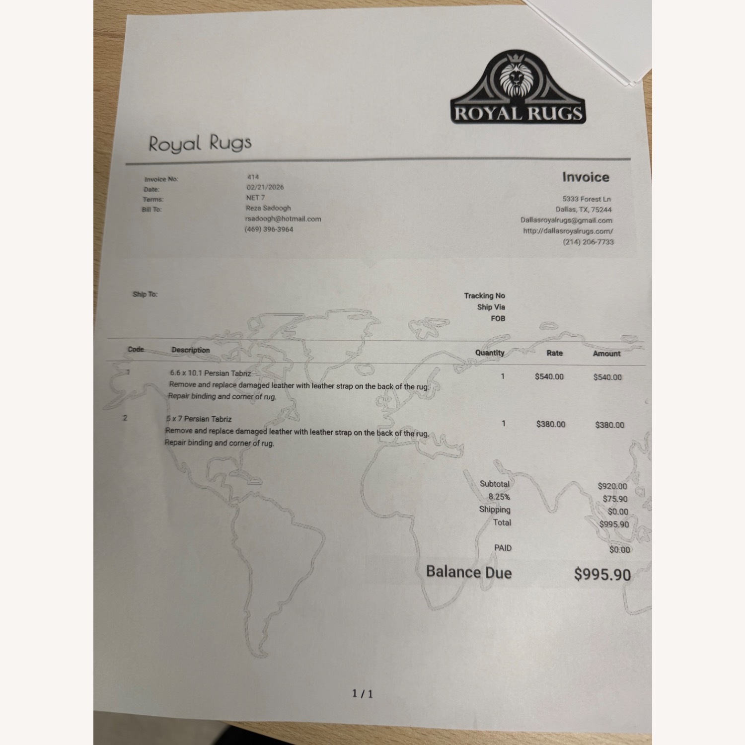 Vintage/Antique Silver Metal Coffee Table - image-4