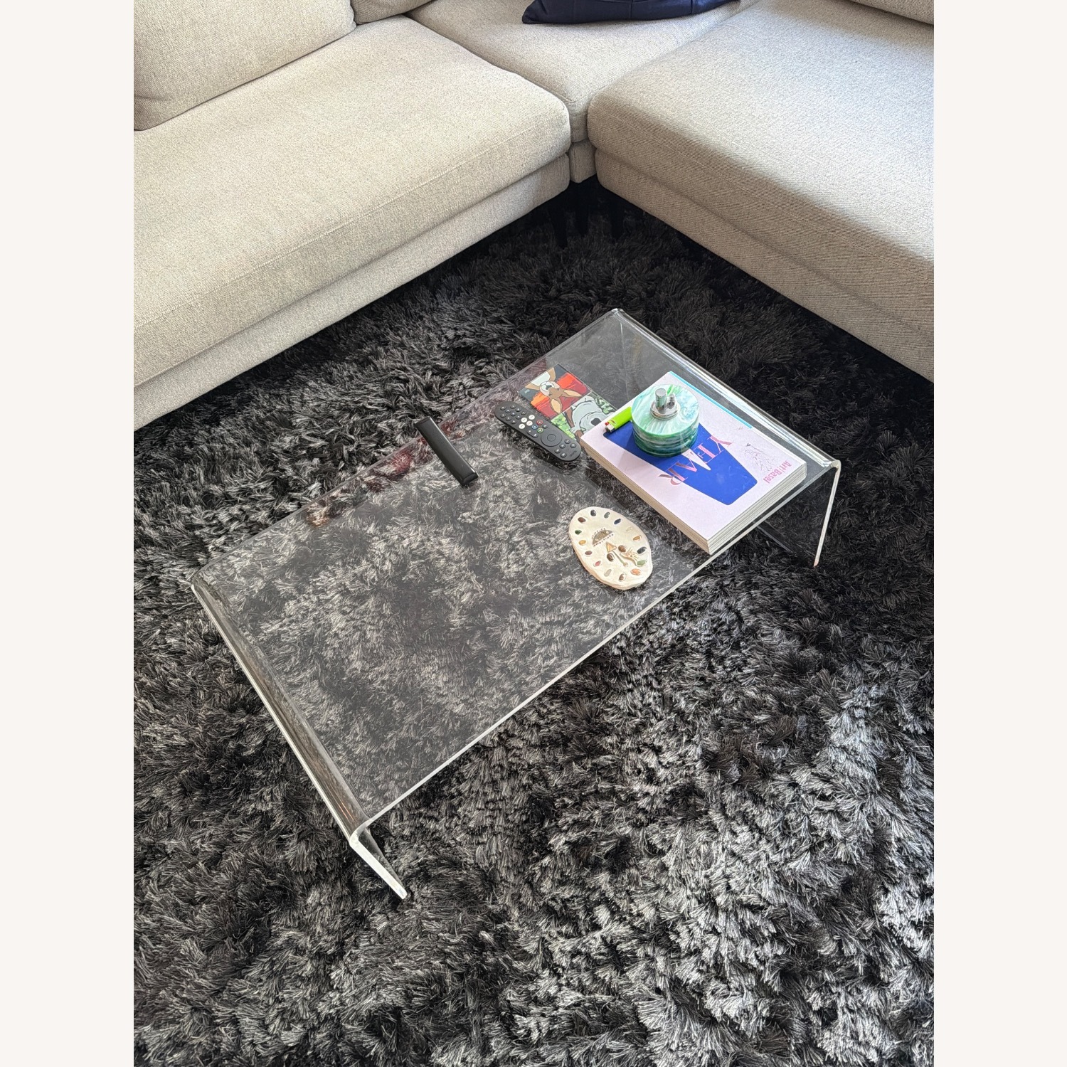 Peekaboo Transparent Coffee Table - image-2