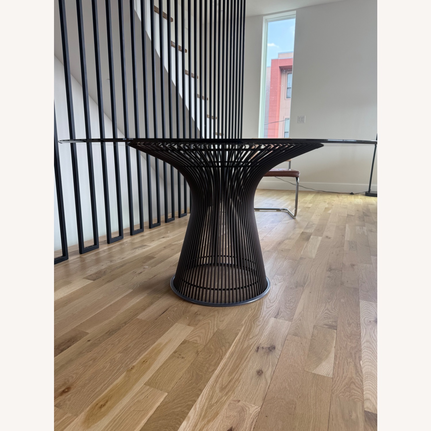 Warren Platner Black/Bronze Glass Dining Table - image-2