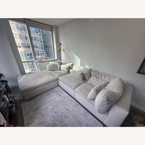 Used West Elm Harmony 2-Piece Chaise Sectional for sale on AptDeco