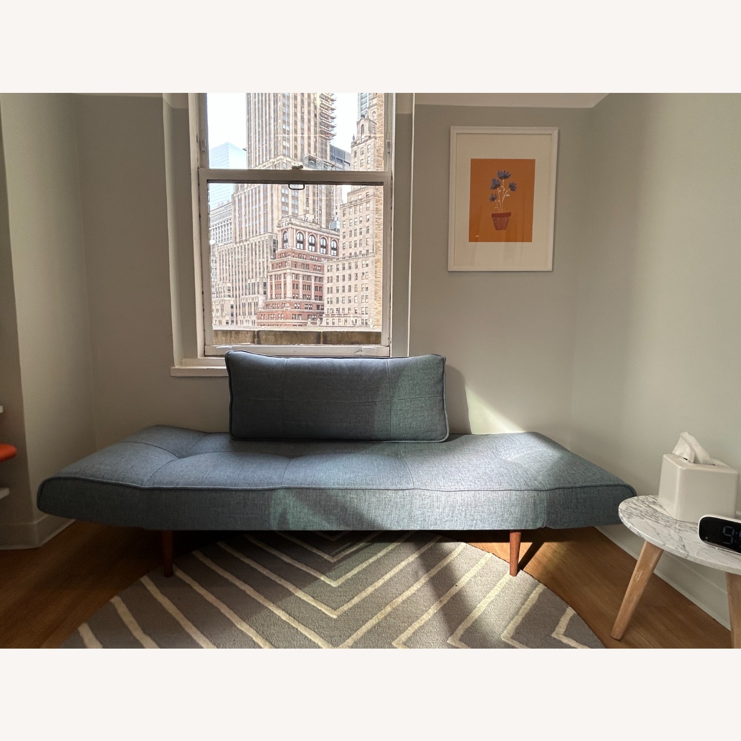 Flexible Teal Couch and Daybed from Futonland - image-3