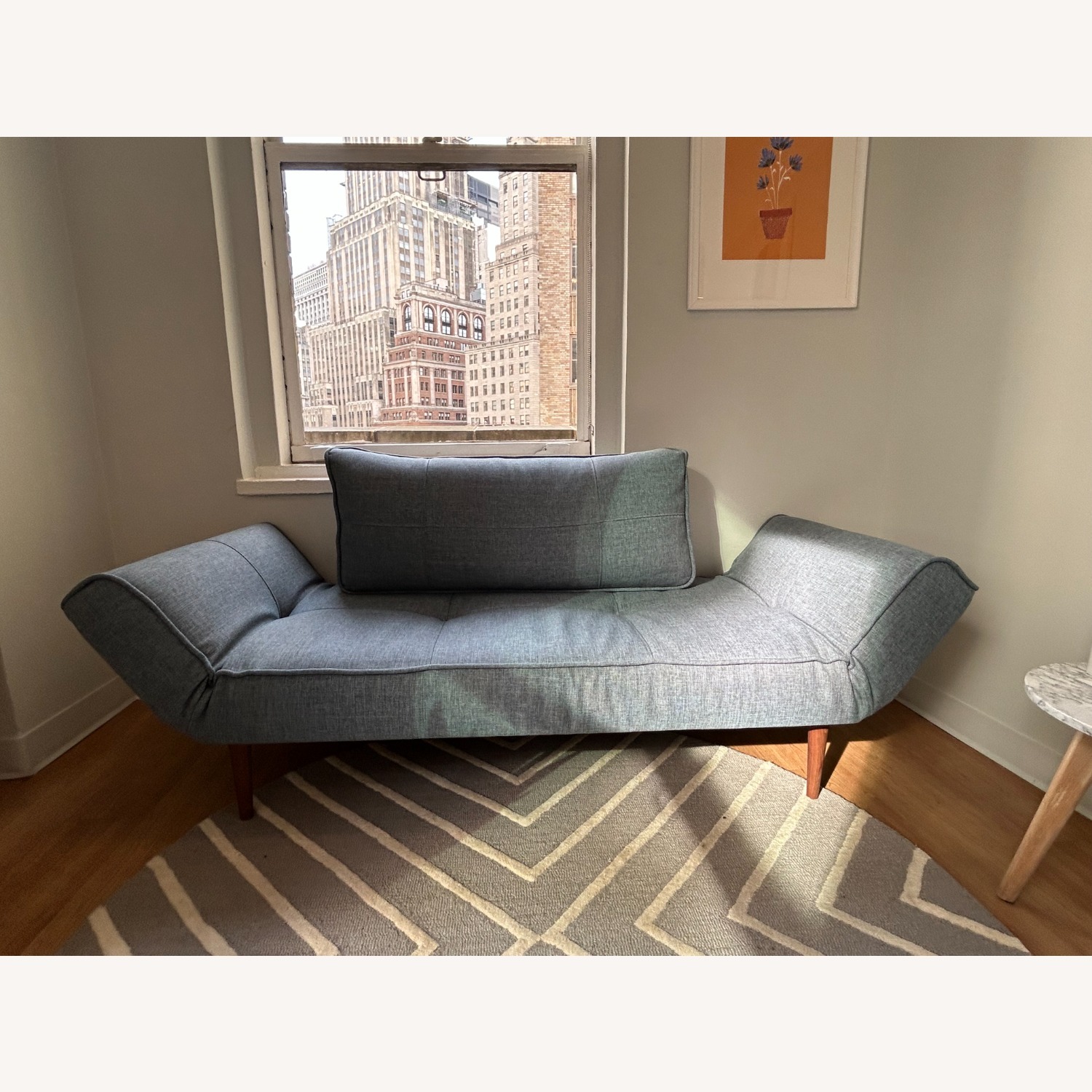 Flexible Teal Couch and Daybed from Futonland - image-1