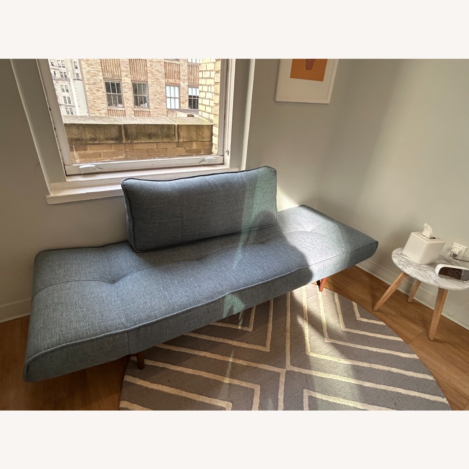 Flexible Teal Couch and Daybed from Futonland - image-4