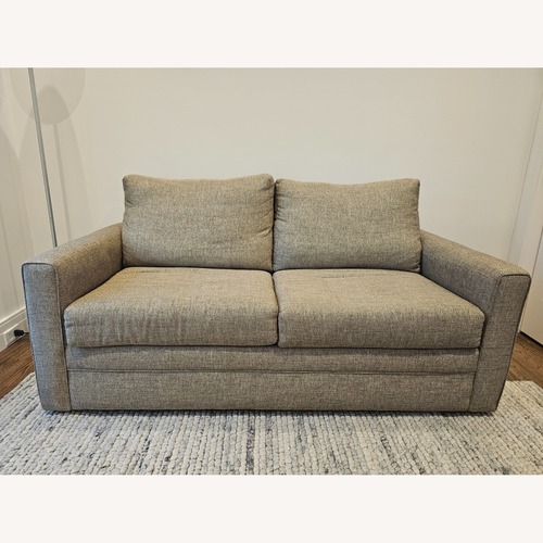 Used Bob's Discount Furniture Tweed Full Size Sleeper Sofa for sale on AptDeco