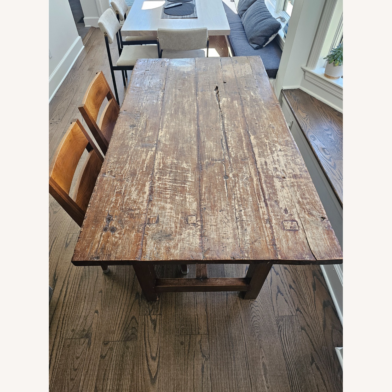 Vintage Solid Wood Table - image-3