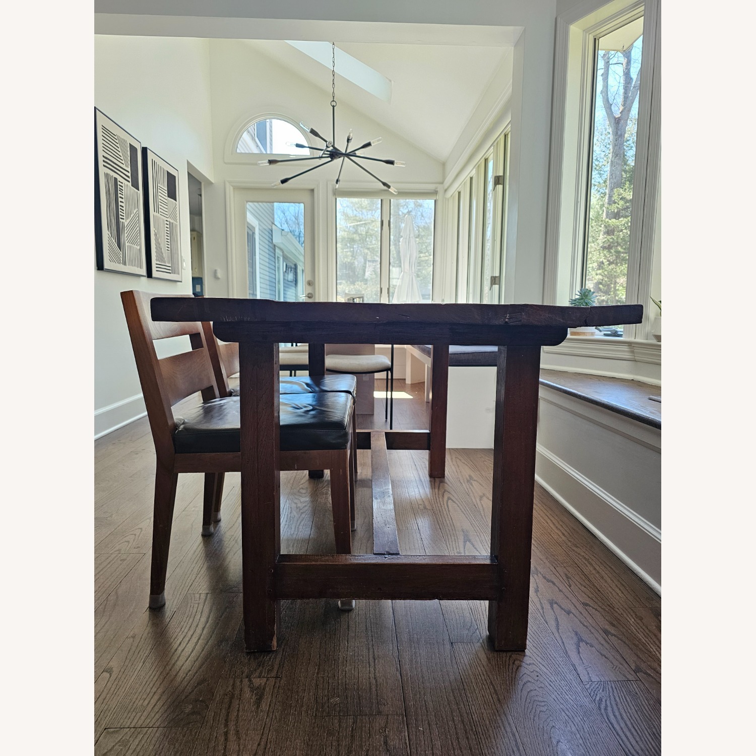 Vintage Solid Wood Table - image-1