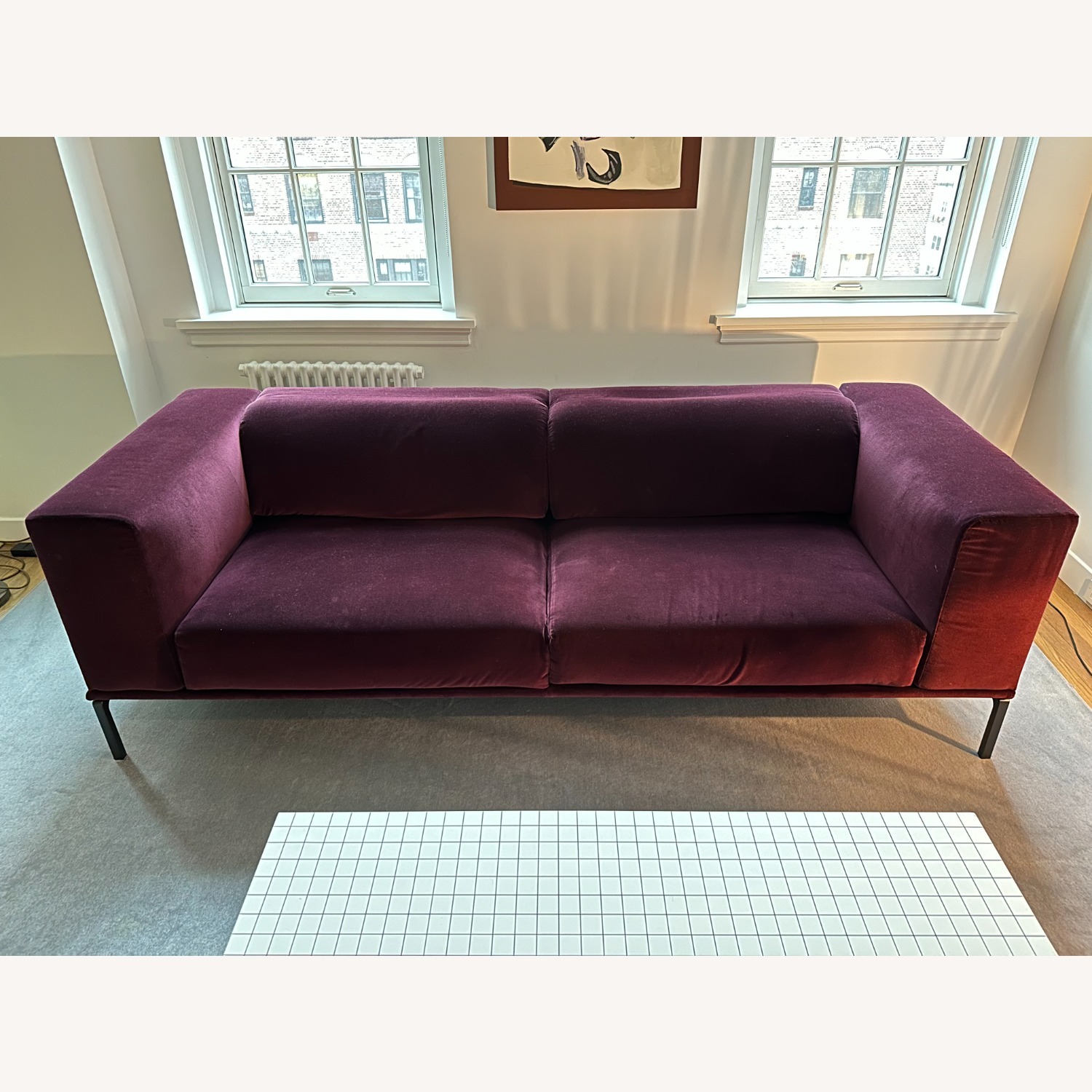 Moov plum Sofa by Piero Lissoni for Cassina - image-2