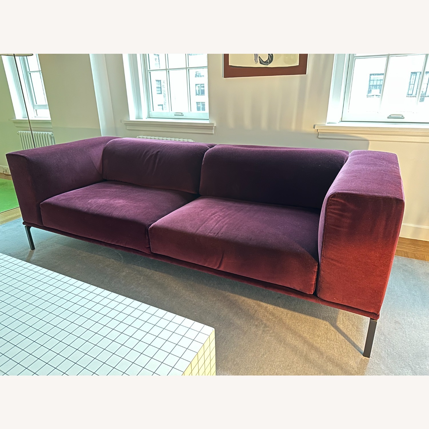 Moov plum Sofa by Piero Lissoni for Cassina - image-3