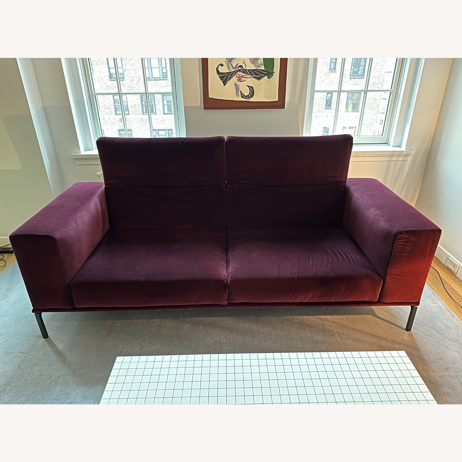 Moov plum Sofa by Piero Lissoni for Cassina - image-5