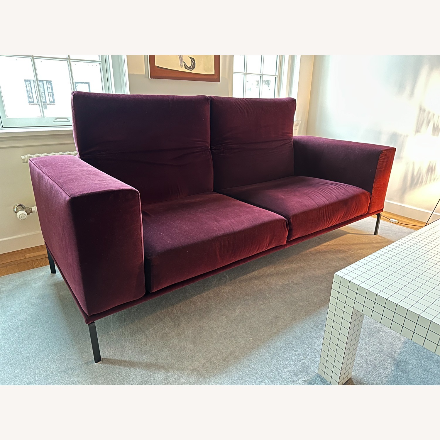 Moov plum Sofa by Piero Lissoni for Cassina - image-7