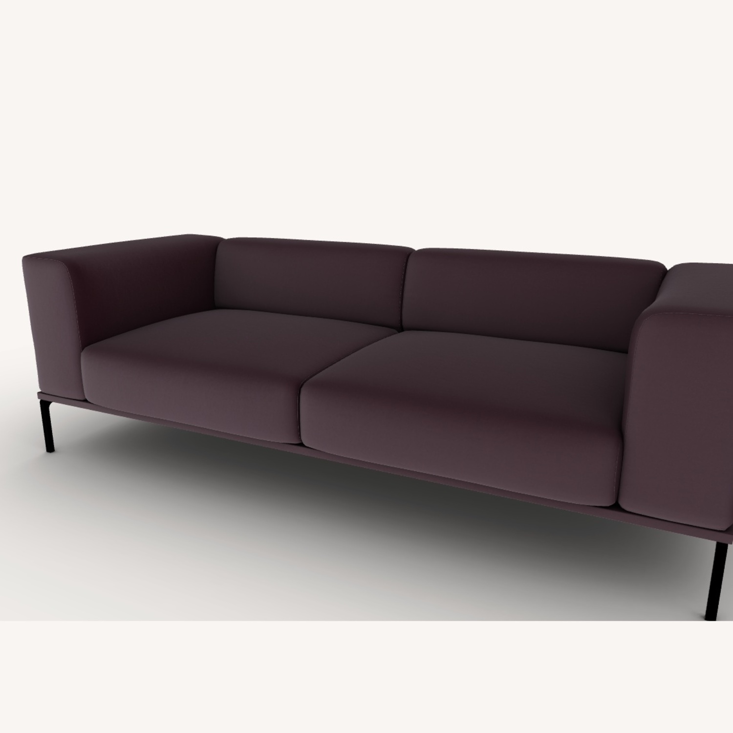 Moov plum Sofa by Piero Lissoni for Cassina - image-8